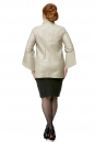 Женская кожаная куртка из натуральной кожи с воротником 8011817-3