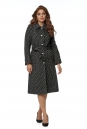 Женское пальто из текстиля с воротником 8016348