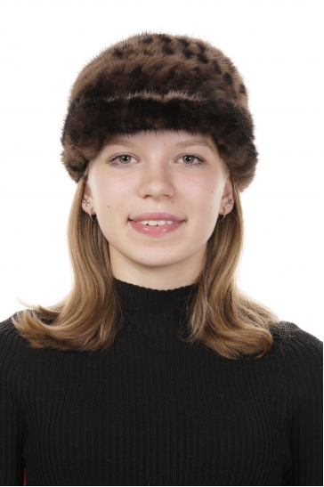 Шапка женская из норки