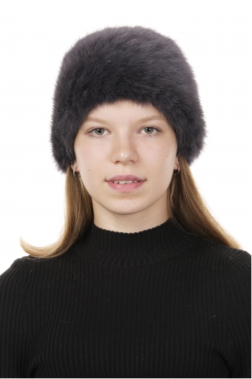 Шапка женская из норки