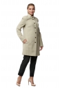 Женское пальто из текстиля с воротником 8019542-2