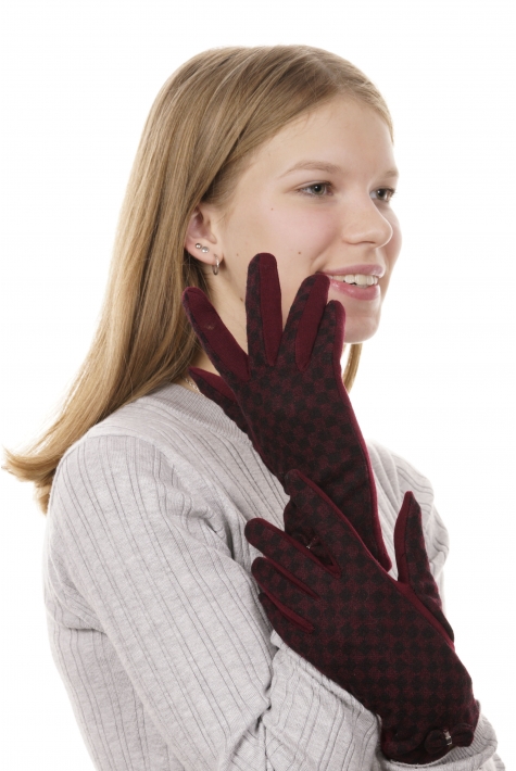 Перчатки женские текстильные 8020392