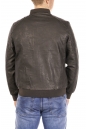 Мужская кожаная куртка из эко-кожи с воротником 8021872-7