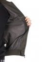Мужская кожаная куртка из эко-кожи с воротником 8021872-9