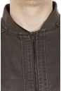 Мужская кожаная куртка из эко-кожи с воротником 8021872-11