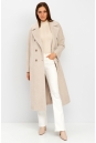 Женское пальто из текстиля с воротником 8022142