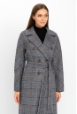 Женское пальто из текстиля с воротником 8022144-3