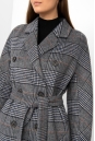Женское пальто из текстиля с воротником 8022145-5