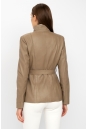 Женская кожаная куртка из натуральной кожи с воротником 8022148-3