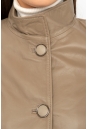 Женская кожаная куртка из натуральной кожи с воротником 8022148-5