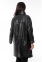 Женское кожаное пальто из натуральной кожи с воротником 8022157-3