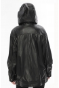 Женская кожаная куртка из натуральной кожи с капюшоном 8022434-3