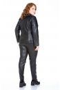 Женская кожаная куртка из натуральной кожи с воротником 8022656-2
