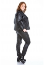Женская кожаная куртка из натуральной кожи с воротником 8022656-10