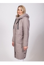 Женское пальто из текстиля с капюшоном 8023439-8